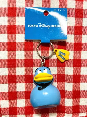 도쿄 디즈니 씨 키체인 마스코트 오리 지니 (지니 대키)