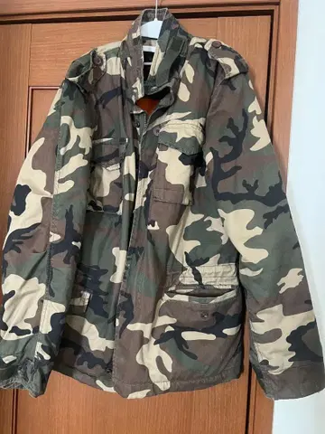 ALPHA INDUSTRIES 밀리터리 자켓 M 카모플라쥬