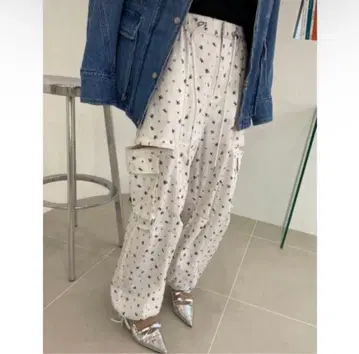 LILY BROWN 2way 슬릿 카고 팬츠