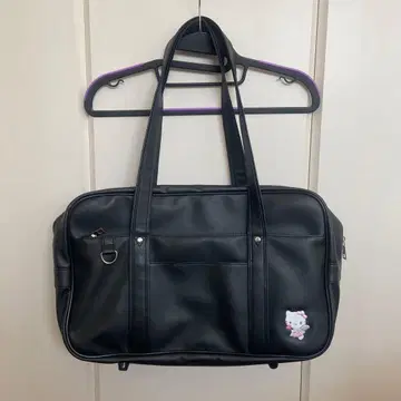 스쿨백 헬로키티 블랙