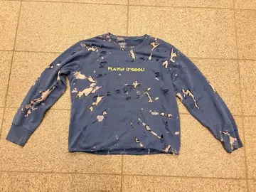 미키마우스 트레이닝복 리메이크 파란색 M