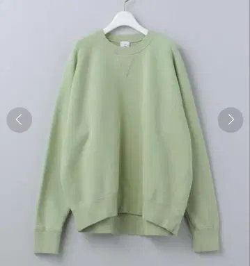 6(ROKU) COLOR SWEAT CREW NECK PULLOVER