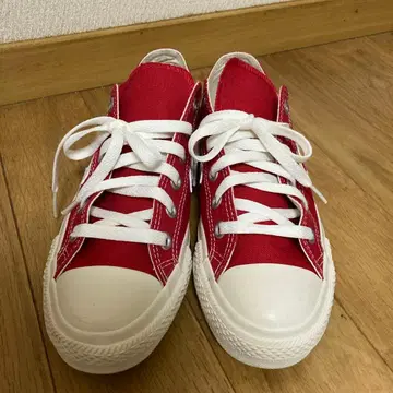 CONVERSE 레드 스니커즈