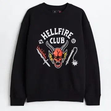 STRANGER THINGS 맨투맨 상의