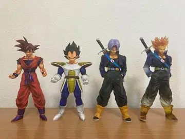 초채색 손오공 베지터 트렁크 드래곤볼 Z 피규어