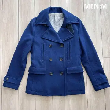 꼼 사 커뮨 블루 코트 남성용 M