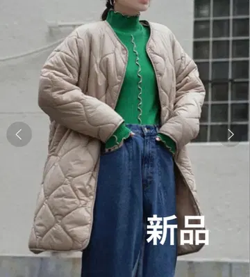 Zootie 베이지 퀼팅 자켓