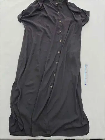 앤 유니맨션 셔츠 원피스 F 사이즈 차콜 계열 여성용