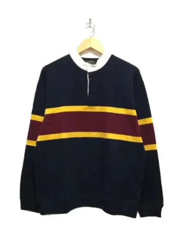 [ 미사용 ] BEAMS + 라거 셔츠 네이비 M