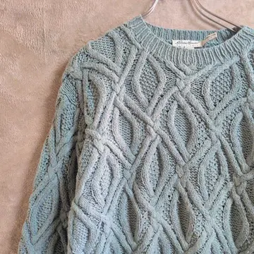 90년대 에디 바우어 핀 샤먼 니트 남성용 사이즈