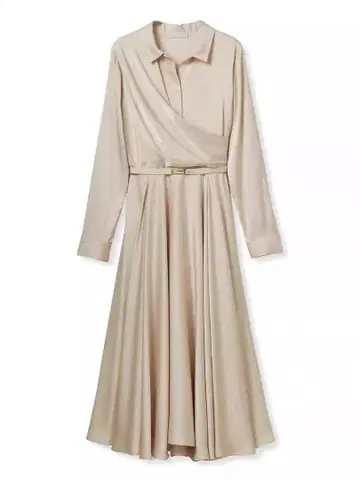 셀포드 불규칙 헴 원피스