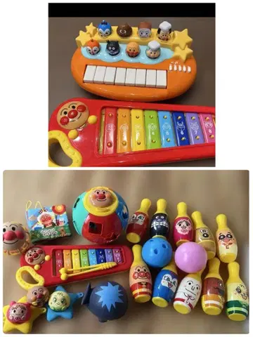 안팡맨 완구 묶음 판매