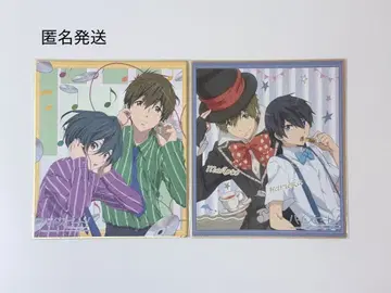 하이 스피도 애니 복권 색지 2장 세트 Free!