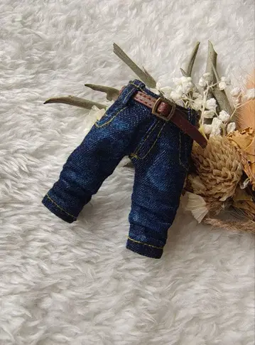 세련된 G 청바지 세트 넨도로이드돌 핸드메이드 B급