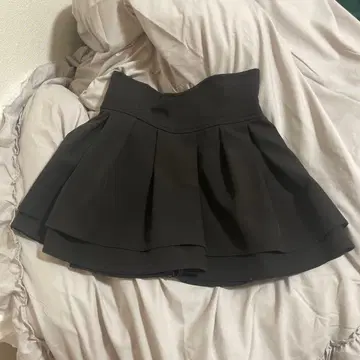 미셸 마카롱 슬림 레그 스커트 M michellMacaron 블랙 스커트