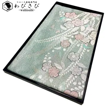 후쿠로 오비 아름다운 츠지가하나 금은사 히소쿠로 O-3867