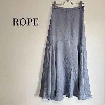 ROPE 새틴 머메이드 롱 스커트