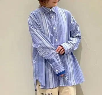 25SS 노프드노드 스트라이프 셔츠