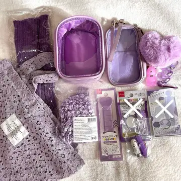 덕질 보라색 퍼플 세트