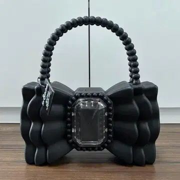 forBitches 포비치스 Bow Bag 리본 모양 백 블랙