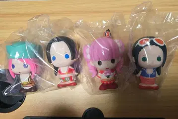 원피스 제일복권 E상 SOFVIC 츄 컴플리트 4종 세트