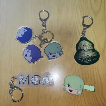 Mrs. GREEN APPLE 노아의 방주 아크릴 키링 헤어 클립