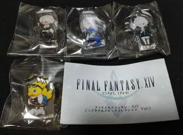 파이널 판타지 XIV 미니 아크릴 블록 컬렉션 Vol.1 4종