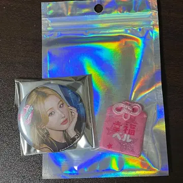 KISS OF LIFE 키오프 벨 캔 배지 부적