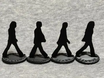 더 비틀즈 애비 로드 피규어 4인 세트