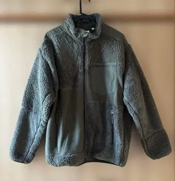 유니클로 ENGINEERED GARMENTS 플리스 자켓 카키 L