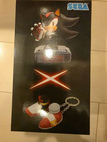 한정판 혜택 쉐도우 피규어 신발 키체인 소닉 쉐도우