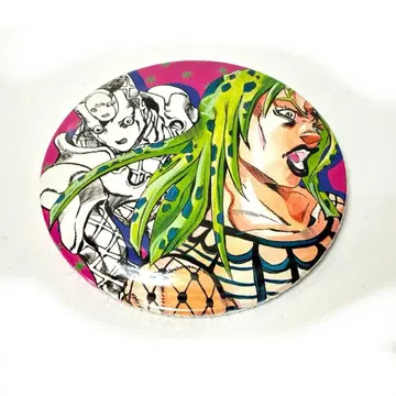 아라키 히로히코 원화전 죠죠전 황금의 바람 디아볼로 캔뱃지