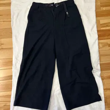 THE NORTH FACE 블랙 와이드 팬츠