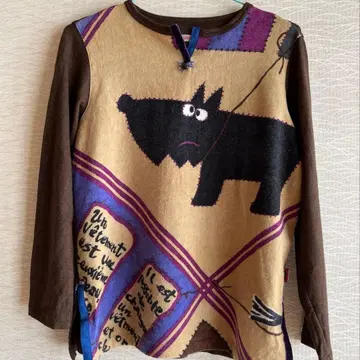 택 없음 미사용품 알베로베로 키로토 오메메 강아지 비쥬 스웨터