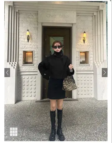 GRL 스탠드 카라 숏코트[kz571]