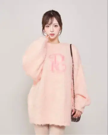 Darich DR 니트 풀오버 핑크