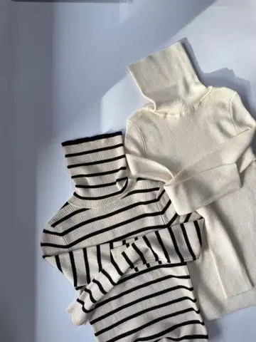 UNIQLO 리브 니트 스웨터 2세트 S