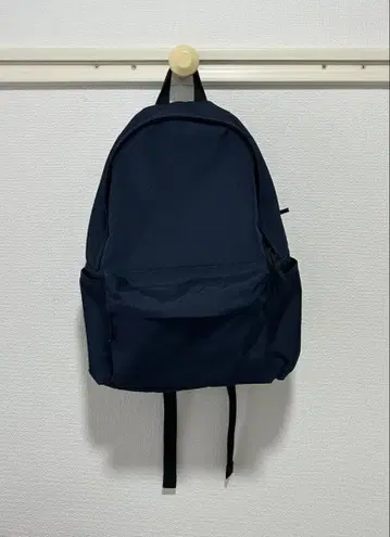 새상품급 무인양품 MUJI 어깨 부담을 줄이는 발수 럭색 네이비