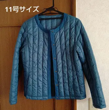 파란색 다운 자켓 11호 사이즈