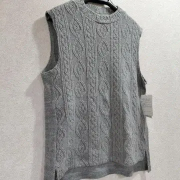 [택 포함 새상품] Oggi Club 니트 베스트 사이즈 40 M