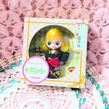 미니 브라이스 마메치요 CWC 콜라보 스프링 쇼콜라 Blythe 타카라