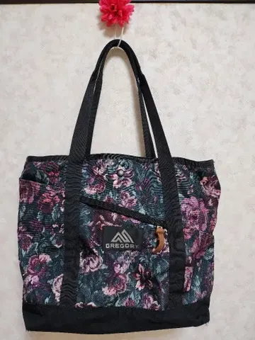 그레고리 GREGORY 꽃무늬 토트백