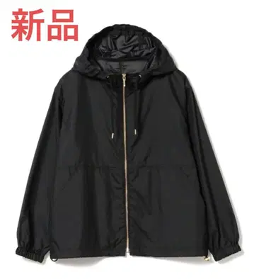 BEAMS LIGHTS 지퍼 블루종 자켓 아우터 점퍼 블랙