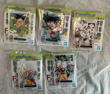 드래곤볼 제일복권 40th F상 5점 세트