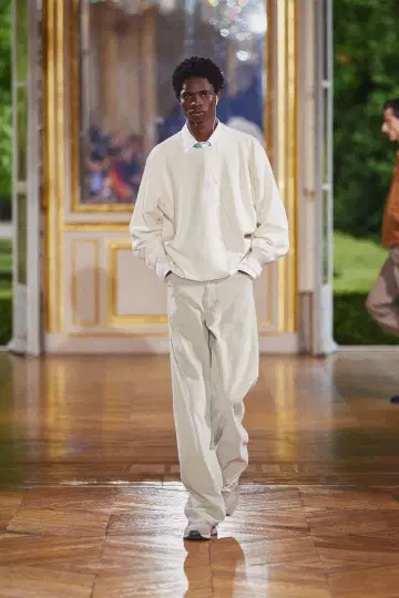 auralee 25ss SMOOTH SOFT BD SWEAT P/O