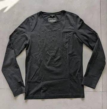 RICHMOND DENIM 긴팔 티셔츠 블랙