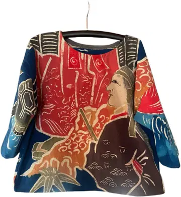 사쿠라기 빈티지 원단 깃발 긴팔 셔츠