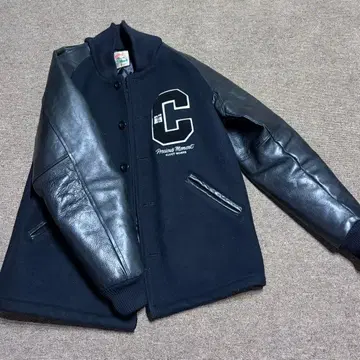 CLUCT Works 바시티 자켓 M 네이비