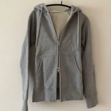 Spick and Span 더블 지퍼 컴팩트 기모 후드티