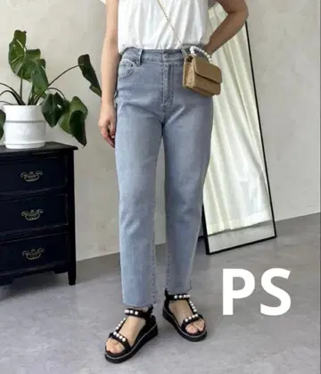 프로즈베일 스트레치 테이퍼드 데님 PS 사이즈 색스 블루